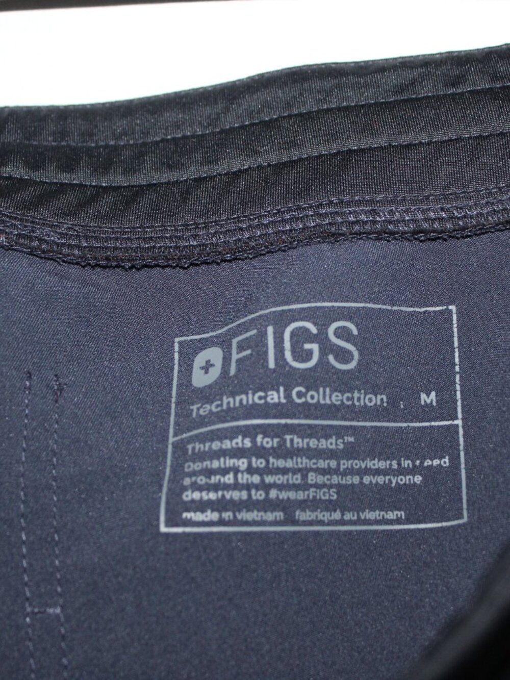 Figs Quiet Navy Zamora Jogger Scrub Pants - Picture 5 of 5
